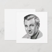 Gary Cooper Feiertagskarte (Vorne/Hinten)