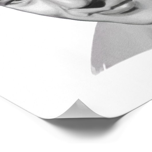 Gary Cooper Poster (Ecke)