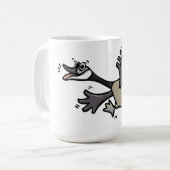 Gary die Gans-Tasse - Ernie das Elf-Buch Kaffeetasse (Vorderseite Links)