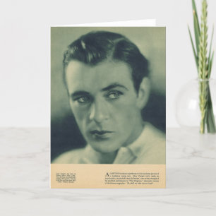 Gary-Fassbinderporträt 1930 Karte