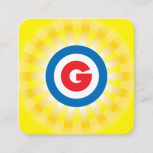 Gary Grayson Business Card Quadratische Visitenkarte