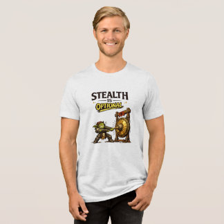 Gary Grizzlefang Stealth ist optional Tri-Blend Shirt