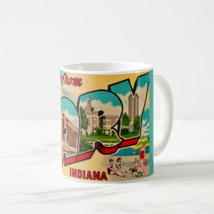 Gary Indiana Grußkarte  Kaffeetasse