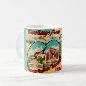 Gary Indiana Grußkarte  Kaffeetasse (Vorderseite Links)