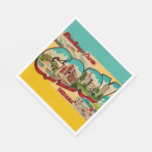 Gary Indiana Grußpostkarte Serviette (Ecke)