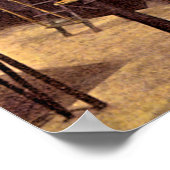 Gary, Indiana Motor Room Steel Pflanze 1910 Poster (Ecke)