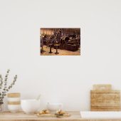 Gary, Indiana Motor Room Steel Pflanze 1910 Poster (Küche)