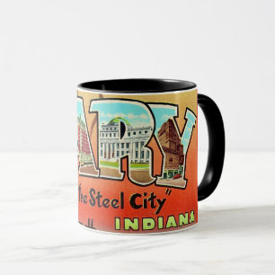 Gary Indiana - Steel City Postkarten-Tasse Tasse