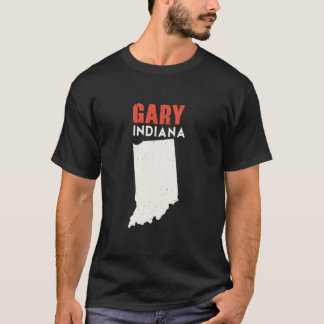 Gary Indiana USA Staat America Travel Indianan T-Shirt