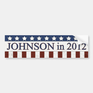Gary Johnson 2012 Autoaufkleber