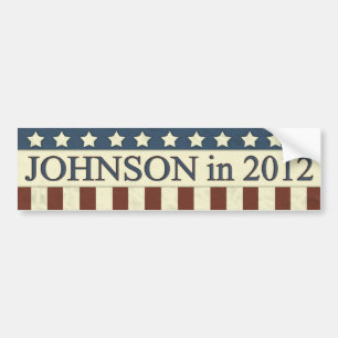 Gary Johnson 2012 Autoaufkleber