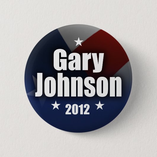Gary Johnson 2012 Button (Vorderseite)