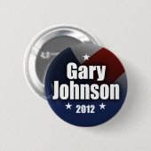Gary Johnson 2012 Button (Vorne & Hinten)