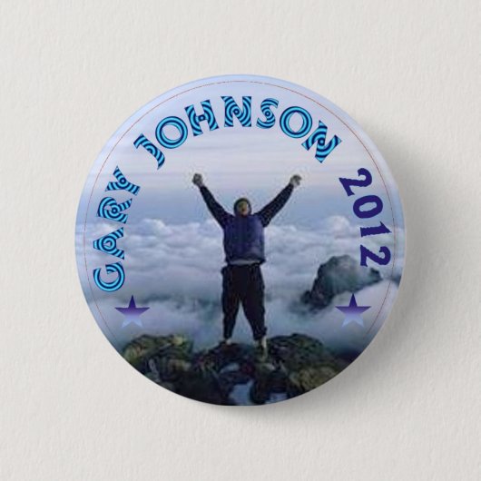 Gary Johnson 2012 Button (Vorderseite)