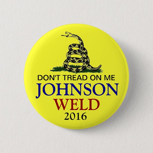 GARY JOHNSON 2016 BUTTON (Vorderseite)
