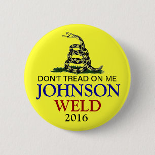 GARY JOHNSON 2016 BUTTON
