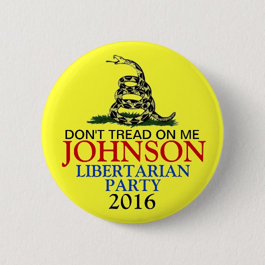GARY JOHNSON 2016 BUTTON (Vorderseite)