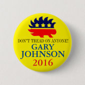 Gary Johnson 2016 Button (Vorderseite)