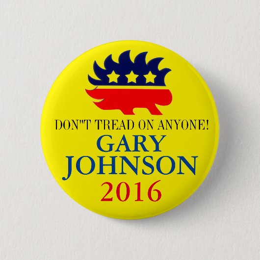 Gary Johnson 2016 Button (Vorderseite)