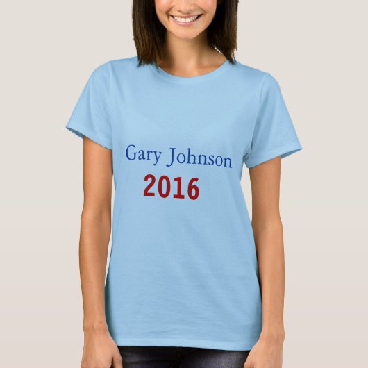 Gary Johnson 2016 T-Shirt (Vorderseite)