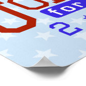 Gary Johnson Präsident 2016 Wahl Libertarier Poster (Ecke)