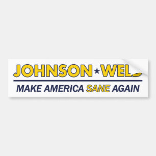 Gary Johnson/Schweißungs-Liberalist-Autoaufkleber Autoaufkleber