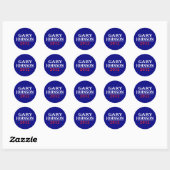 Gary Johnson Stickers (Blatt)