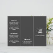 Gary logo l Business Promotion Trifold Broschüre (Stehend Vorderseite)