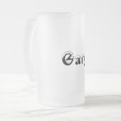 Gary-Name Art-Mattierte Tasse (Vorderseite Links)