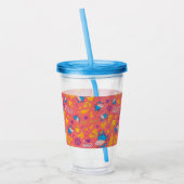 Gary Pattern Acryltrinkbecher (Links)