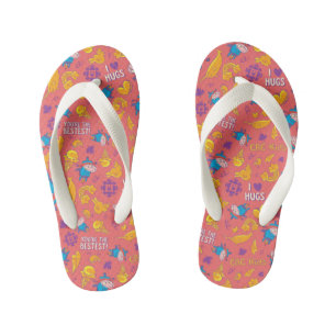 Gary Pattern Kids' Flip Flops Kinderbadesandalen