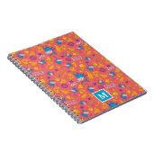 Gary Pattern Monogram-Notebook Notizblock (Rechte Seite)