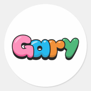 Gary Runder Aufkleber