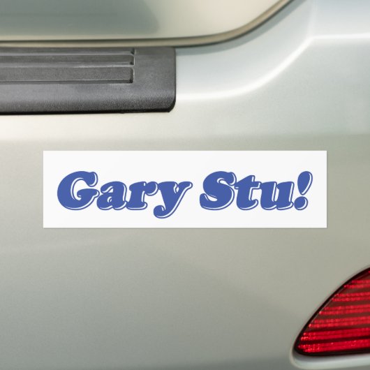 Gary Stu! Autoaufkleber (Auf Auto)