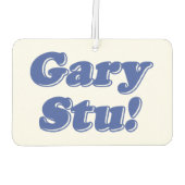 Gary Stu! Autolufterfrischer (Rückseite)