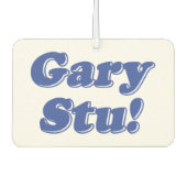 Gary Stu! Autolufterfrischer (Vorderseite)