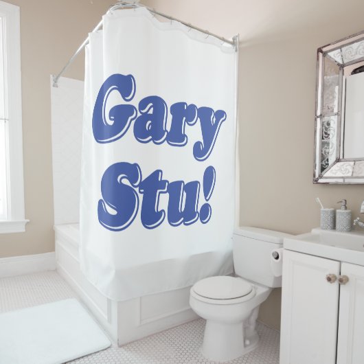 Gary Stu! Duschvorhang (Beispiel)