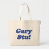 Gary Stu! Jumbo Stoffbeutel (Vorne)