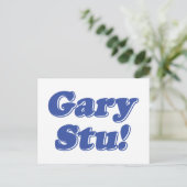 Gary Stu! Postkarte (Stehend Vorderseite)