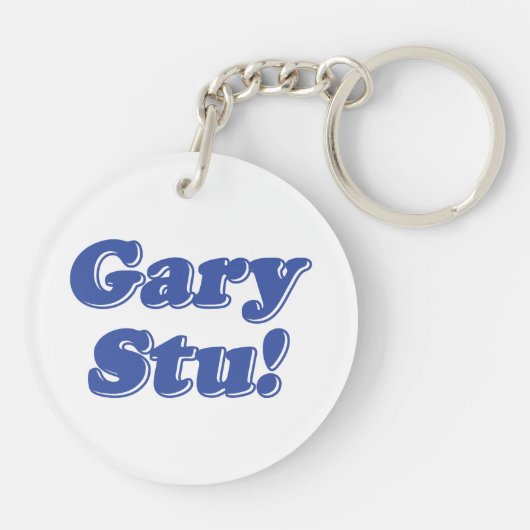 Gary Stu! Schlüsselanhänger (Rückseite)