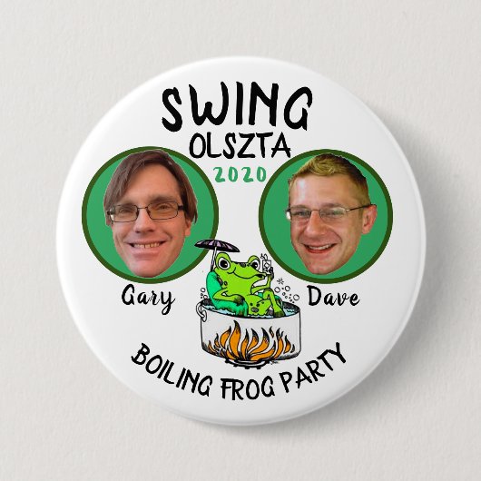Gary Swing / Dave Olszta 2020 Button (Vorderseite)