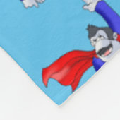 Gary the Gorilla Der Superheld Fleecedecke (Ecke)
