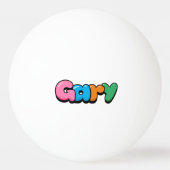 Gary Tischtennisball (Vorderseite)