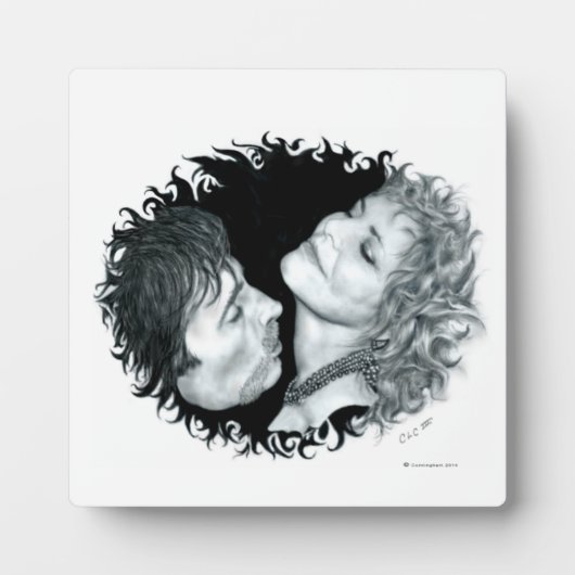 Gary und Susan's Plaque Fotoplatte (Vorderseite)