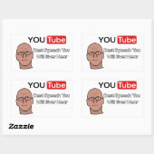 Gary Yourofsky Speech Stickers (Blatt)