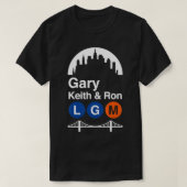 Garys Keiths and Rons T - Shirt (Design vorne)