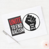 Garys Rechteckiger Aufkleber (Umschlag)