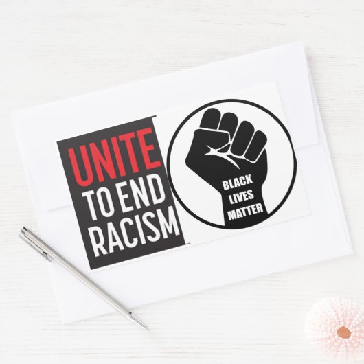 Garys Rechteckiger Aufkleber (Umschlag)