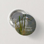 Garza blanca button (Vorne & Hinten)