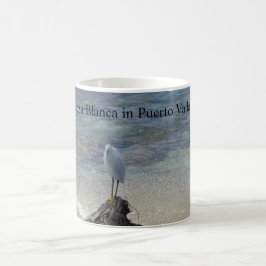 Garza Blanca Der Sand des blauen Himmelswassers mi Kaffeetasse